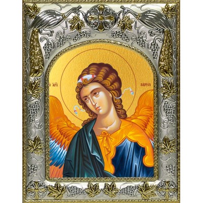 Икона освященная "Гавриил Архангел", 14x18 см фото