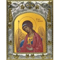Икона освященная "Михаил Архангел", 14x18 см фото