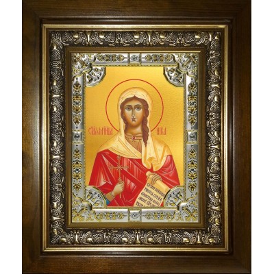 Икона освященная "Виктория (Ника) Коринфская мученица ", в киоте 24x30 см фото