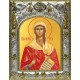 Икона освященная "Виктория (Ника) Коринфская мученица", 14x18 см