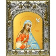 Икона освященная "Ирина великомученица", 14x18 см фото