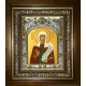 Икона освященная "Таисия Египетская преподобная", в киоте 20x24 см