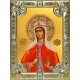 Икона освященная "Илария Римская мученица", 18x24 см, со стразами