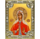 Икона освященная "Илария Римская мученица", 18x24 см, со стразами