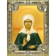 Икона освященная Матрона Московская блаженная", 18x24 см, со стразами