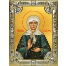 Икона освященная Матрона Московская блаженная", 18x24 см, со стразами арт.245963