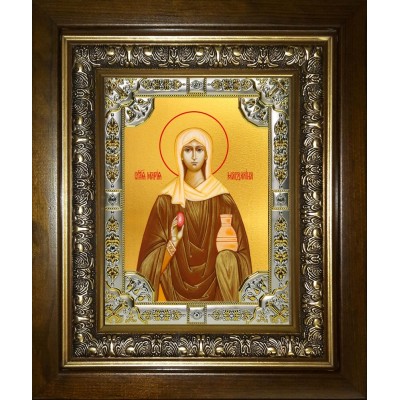 Икона освященная "Мария Магдалина равноапостольная, мироносица", в киоте 24x30 см фото