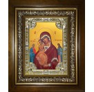 Икона освященная "Трех Радостей, икона Божией Матери", в киоте 24x30 см