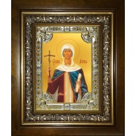 Икона освященная "Нина  просветительница Грузии, равноапостольная", в киоте 24x30 см фото