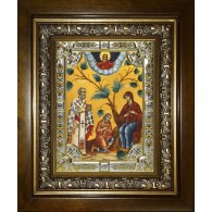 Икона освященная "Беседная икона Божией Матери", 18x24 см фото