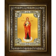 Икона освященная "Валаамская икона Божией Матери", в киоте 24x30 см фото
