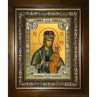 Икона освященная "Галатская икона Божией Матери", в киоте 24x30 см фото