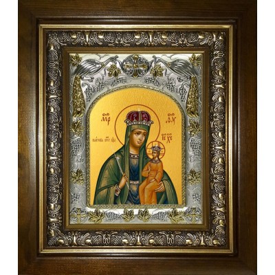 Икона освященная "Галатская икона Божией Матери", в киоте 20x24 см фото