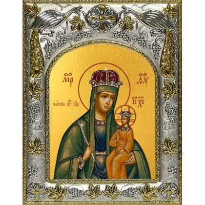 Икона освященная "Галатская икона Божией Матери", 14x18 см фото