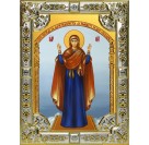 Икона освященная "Нерушимая Стена, икона Божией Матери", 18x24 см, со стразами