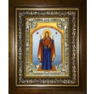 Икона освященная "Нерушимая стена, икона Божией Матери", в киоте 24х30 см