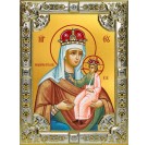 Икона освященная "Новодворская икона Божией Матери", 18x24 см