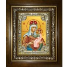 Икона освященная "Новодворская икона Божией Матери", 18x24 см