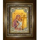 Икона освященная "Новоникитская икона Божией Матери", 18x24 см