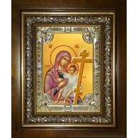 Икона освященная "Новоникитская икона Божией Матери", 18x24 см фото