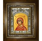 Икона освященная "Огневидная икона Божией Матери", в киоте 20x24 см