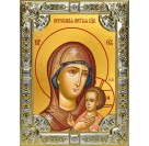 Икона освященная "Петровская икона Божией Матери", 18x24 см