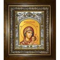 Икона освященная "Петровская икона Божией Матери", в киоте 20x24 см фото