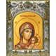 Икона освященная "Петровская икона Божией Матери", 14x18 см