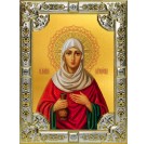 Икона освященная "Иоанна Мироносица", 18x24 см, со стразами