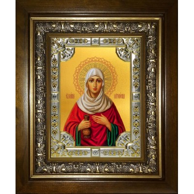 Икона освященная "Иоанна Мироносица", в киоте 24x30 см фото