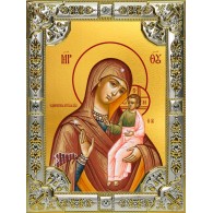 Икона освященная "Седмиезерская икона Божией Матери", 18x24 см, со стразами фото