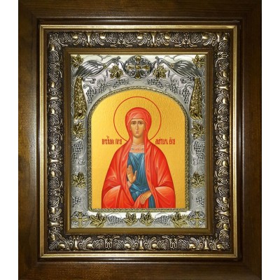 Икона освященная "Ева праматерь", в киоте 20x24 см фото