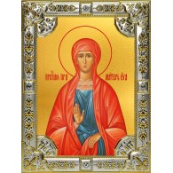 Икона освященная "Ева праматерь",  18x24 см, со стразами фото