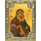 Икона освященная "Толгская икона Божией Матери", 18x24 см, со стразами