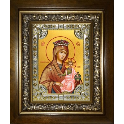 Икона освященная "Тотемская икона Божией Матери", в киоте 24x30 см фото