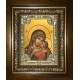 Икона освященная "Умиление, икона Божией Матери", в киоте 24x30 см