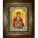 Икона освященная "Умягчение злых сердец, икона Божией Матери", в киоте 24x30 см