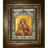 Икона освященная "Холмская икона Божией Матери", в киоте 20x24 см фото