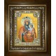 Икона освященная "Черниговская икона Божией Матери", в киоте 24x30 см