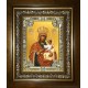 Икона освященная "Черниговская икона Божией Матери", в киоте 24x30 см