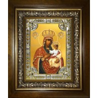 Икона освященная "Черниговская икона Божией Матери", в киоте 24x30 см фото