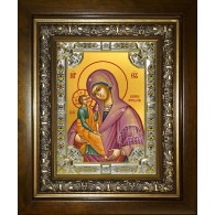 Икона освященная "Шуйская икона Божией Матери ", в киоте 24x30 см фото