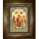 Икона освященная "Экономисса, икона Божией Матери", в киоте 24x30 см