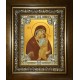 Икона освященная "Ярославская икона Божией Матери", в киоте 24x30 см