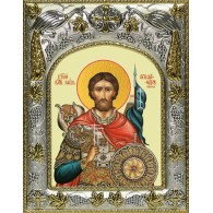 Икона освященная "Александр Невский", 14x18 см фото