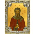 Икона освященная "Антоний Великий, преподобный", 18x24 см, со стразами