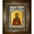 Икона освященная "Антоний Великий, преподобный", в киоте 20x24 см