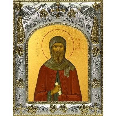 Икона освященная "Антоний Великий, преподобный", 14x18 см фото