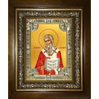 Икона освященная "Аполлинарий Равеннский епископ, священномученик", в киоте 24x30 см фото