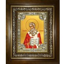 Икона освященная "Аполлинарий Равеннский епископ, священномученик", в киоте 24x30 см